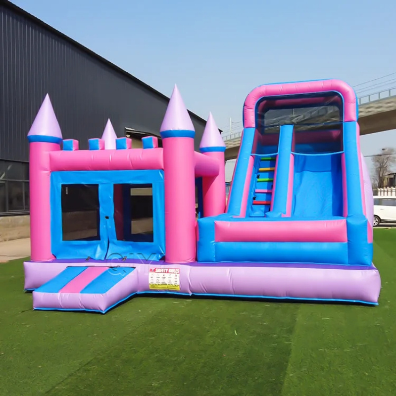 Kids Outdoor Jump House - 상업용 바운스 하우스 화려한 고급 상업용