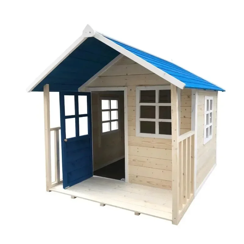 Kids Outdoor Cubby House - 어린이 야외 놀이집 나무 놀이집