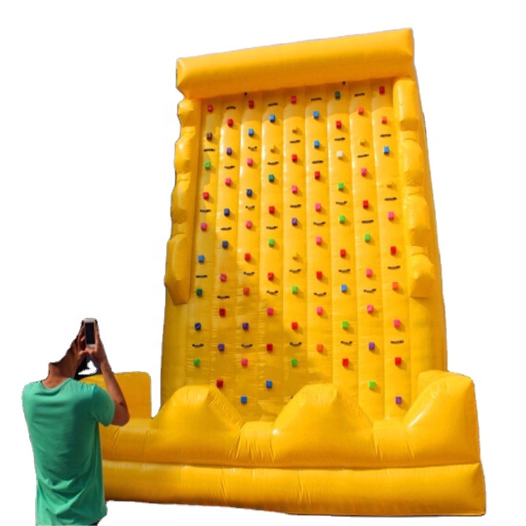 Kids Outdoor Climbing Equipment - 인플레터블 암벽등반벽, PVC 소재 바운서(로프 및