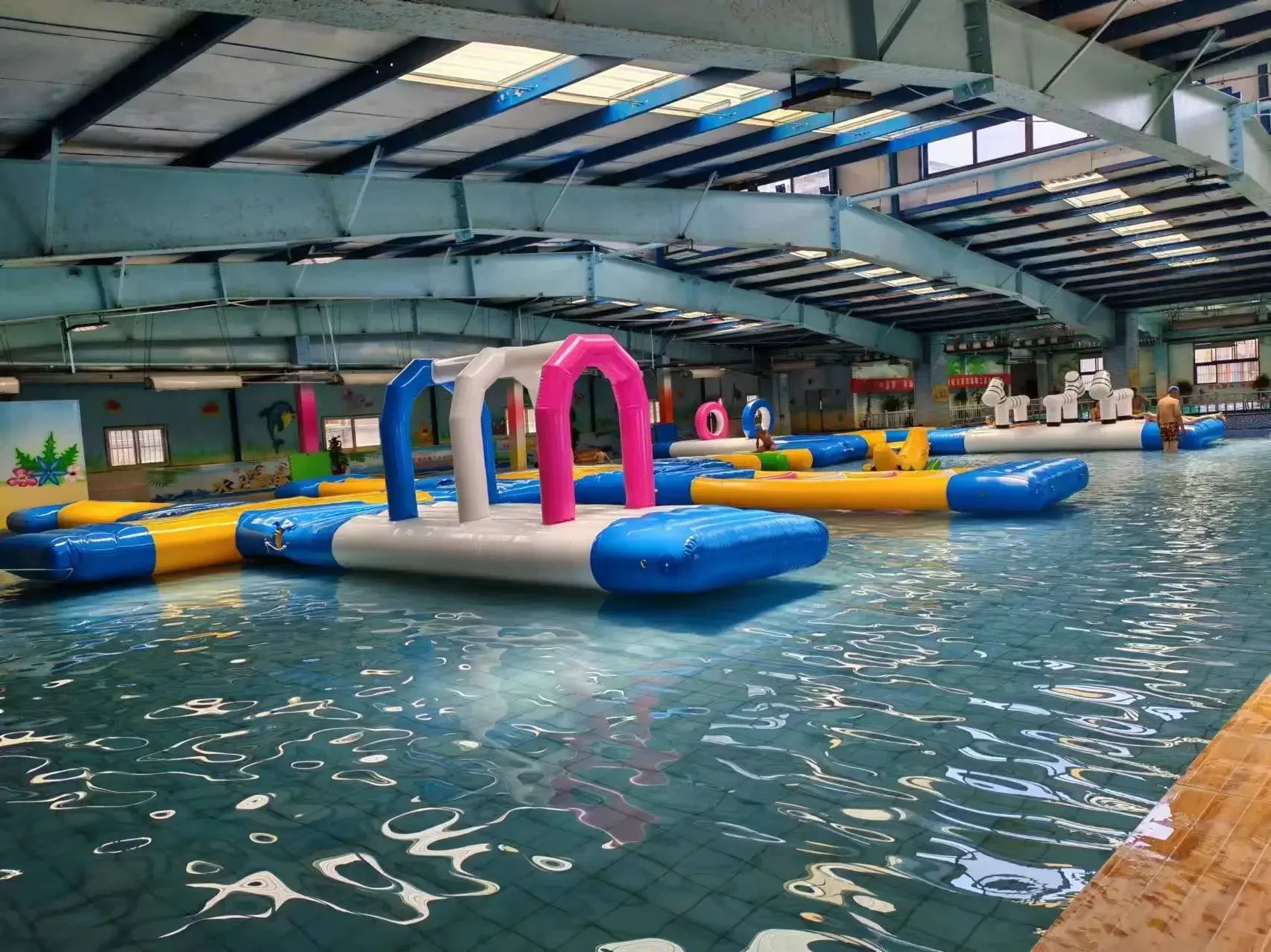 Kids Outdoor Water Park - 실내외 어린이 및 성인용 풍선형 워터파크,
