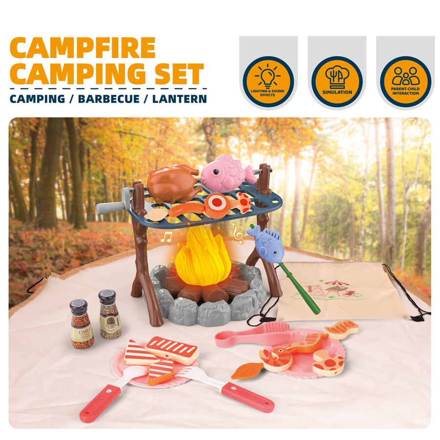 Kids Outdoor Tent - 어린이 캠핑 텐트 세트 아기 놀이터