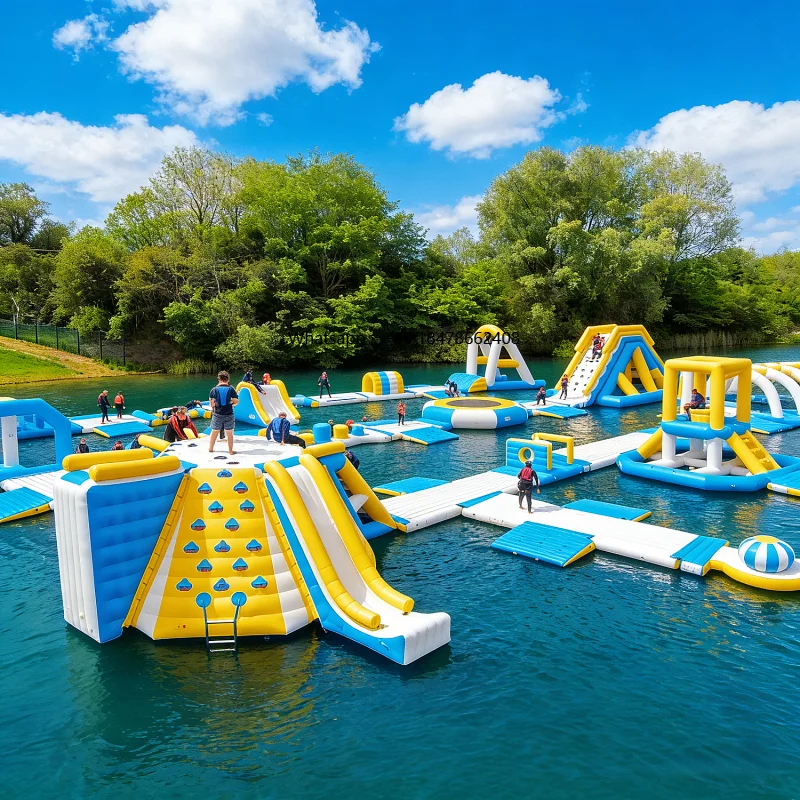 Kids Outdoor Water Park - 고품질 워터파크 PVC 풍선식 모듈형 실내외