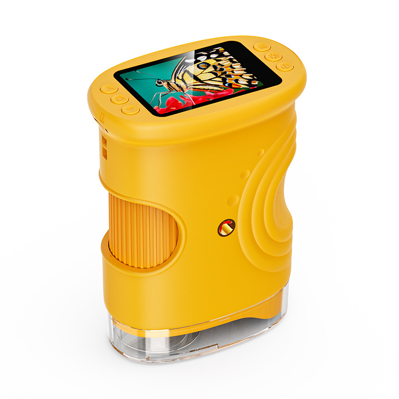 Kids Outdoor Microscope - 휴대용 디지털 현미경, 어린이용 핸드헬드 현미경,
