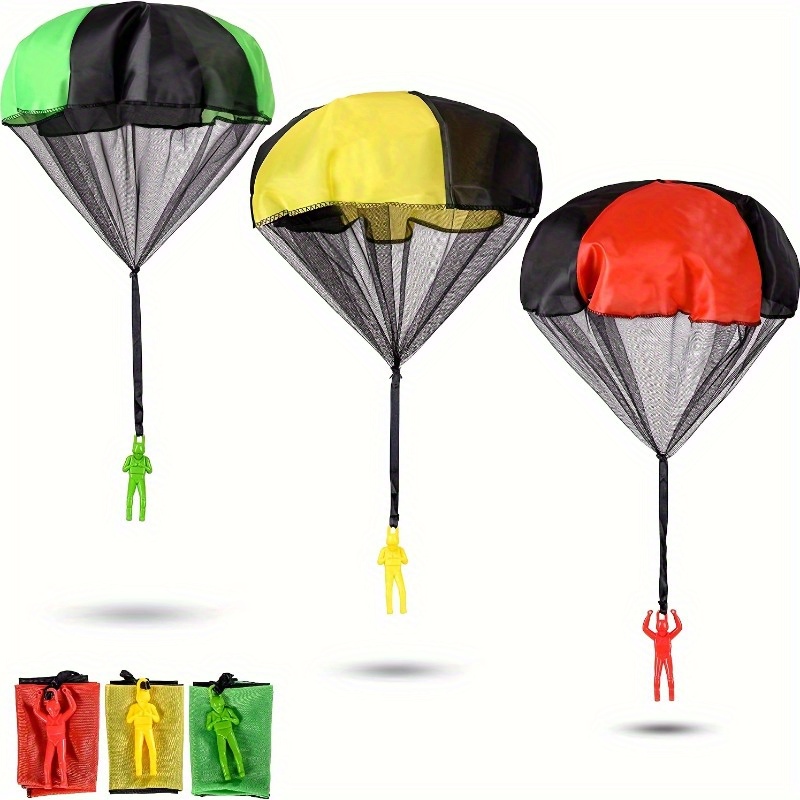 Kids Outdoor Easter Gifts - 1개 어린이용 손으로 던지는 낙하산 장난감
