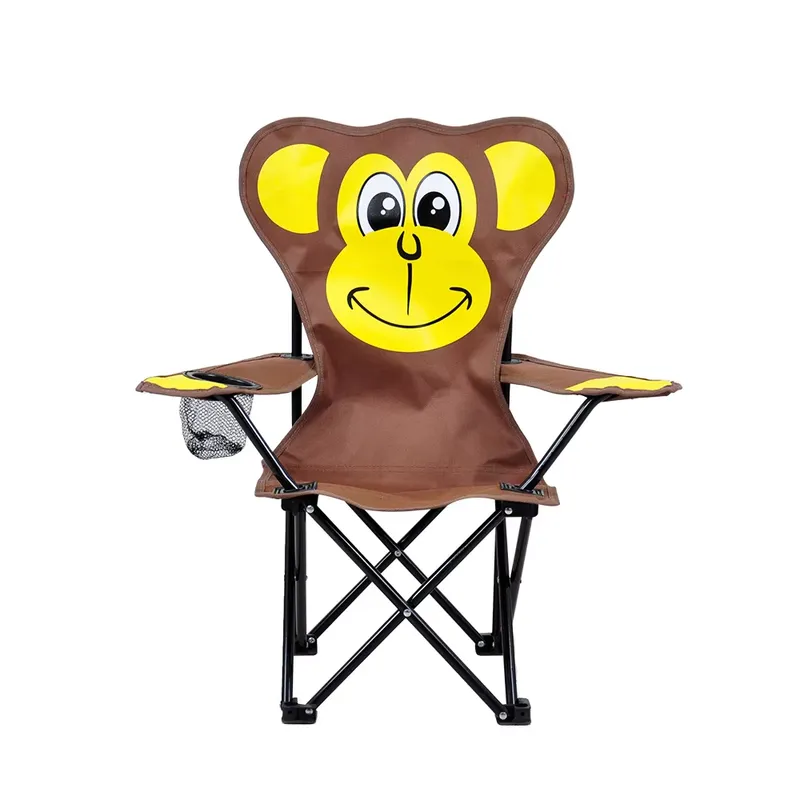 Kids Outdoor Foldable Chair - 어린이를위한 휴대용 만화 달 모양 의자