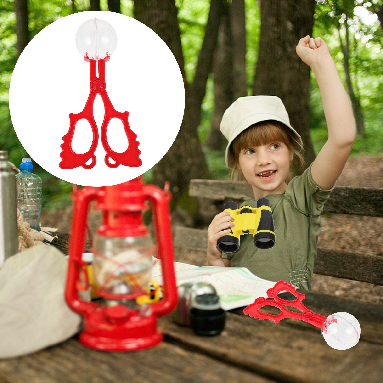 Kids Outdoor Nature Toys - 야외 곤충 가위 클램프 어린이용 파충류