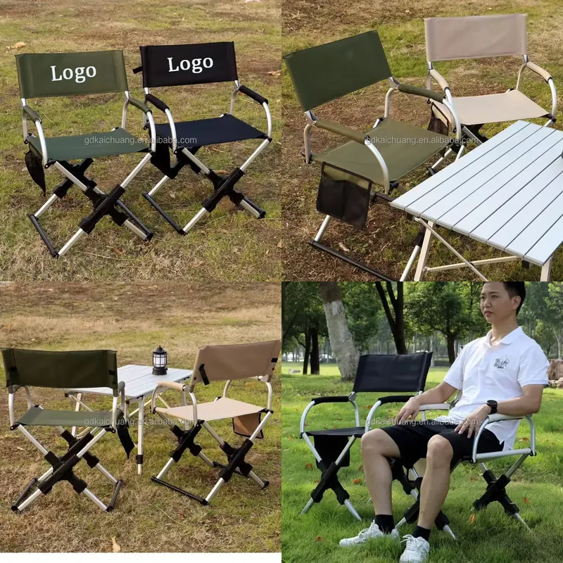 Kids Outdoor Foldable Chair - 방수 휴대용 접이식 야외 의자 (어린이/성인용)
