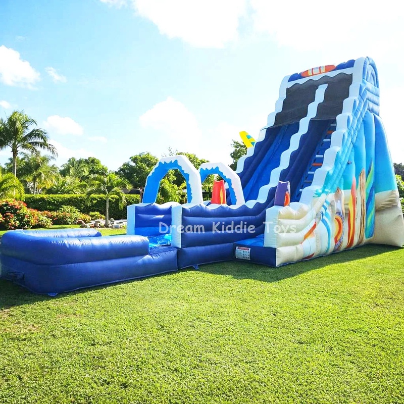 Kids Outdoor Water Park - 대형 PVC 풍선 워터 슬라이드 어린이