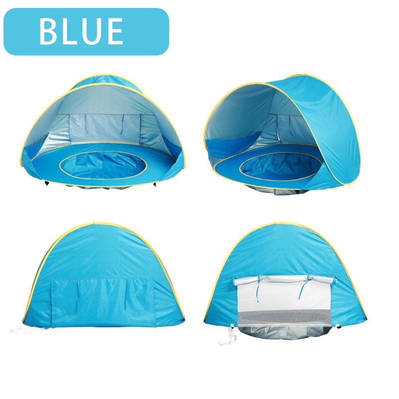 아기 해변 텐트 휴대용 그늘 수영장 자외선 차단 유아  - Kids Outdoor Tent 리뷰 및 가격