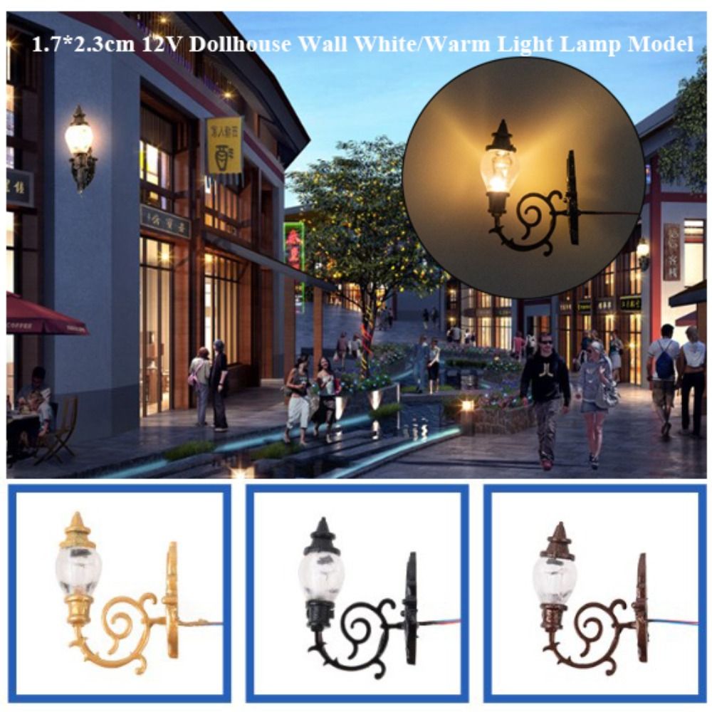 1.7*2.3cm 인형 집 벽 램프 12V 인형 집 정 - Kids Outdoor Cubby House 리뷰 및 가격
