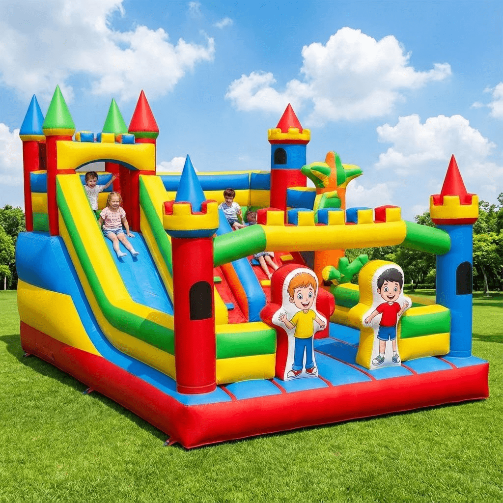 맞춤형 대형 상업용 풍선 점프 슬라이드 콤보 대형 야외 - Kids Outdoor Jump House 리뷰 및 가격
