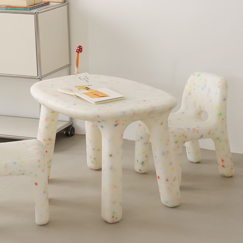 어린이 학습용 테이블 및 의자 세트 등받이가 있는 귀여 - Kids Outdoor Furniture Set 리뷰 및 가격