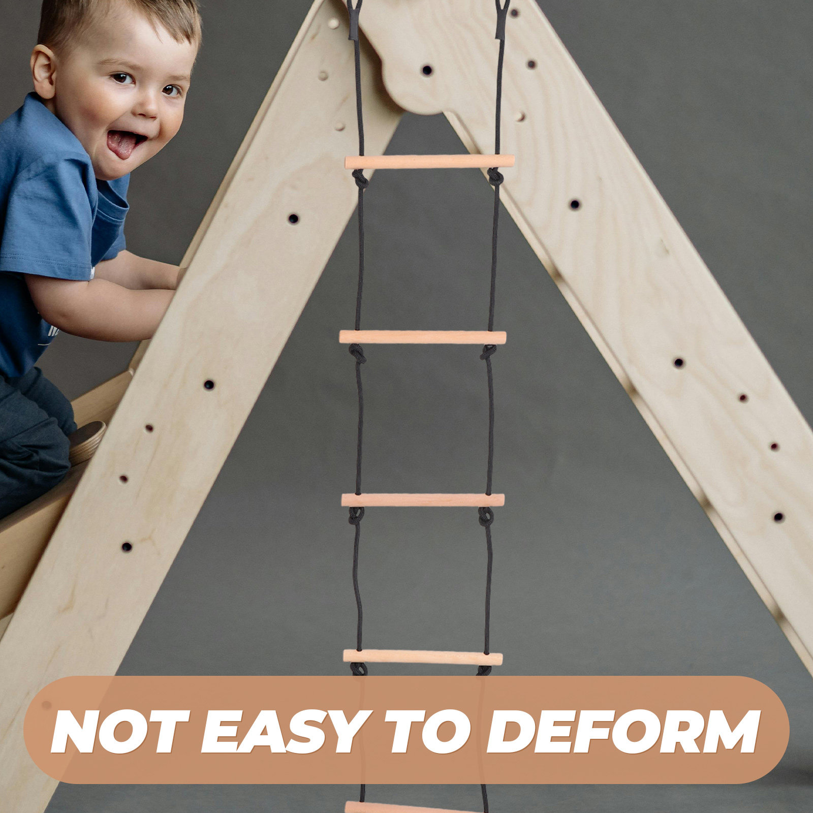 1세트 어린이용 등반 로프 사다리, 나무 놀이터 등반  - Kids Outdoor Wooden Climbing Frame 리뷰 및 가격