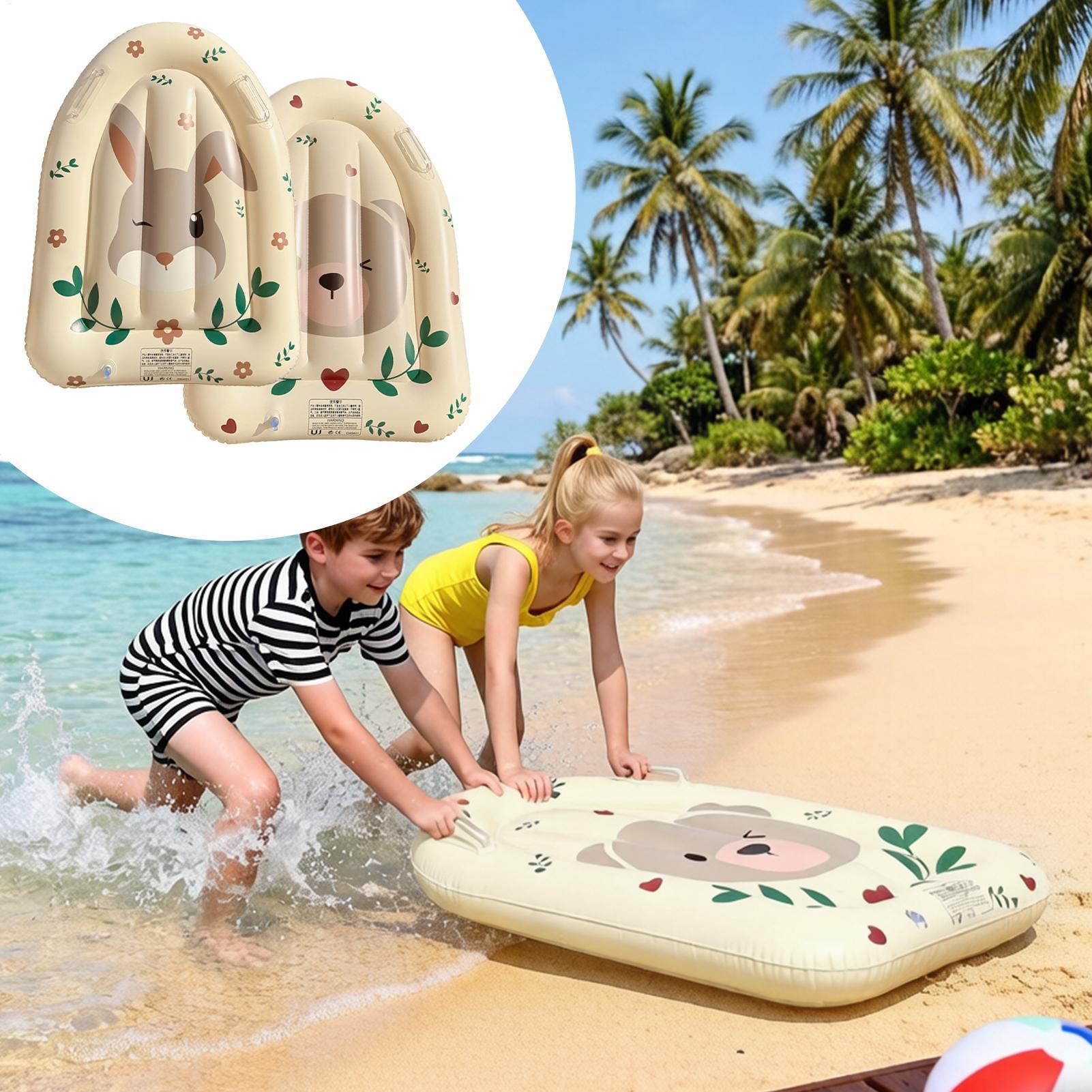 어린이용 풍선 서핑보드, 손잡이가 있는 해변용 풍선 플 - Kids Outdoor Water Park 리뷰 및 가격