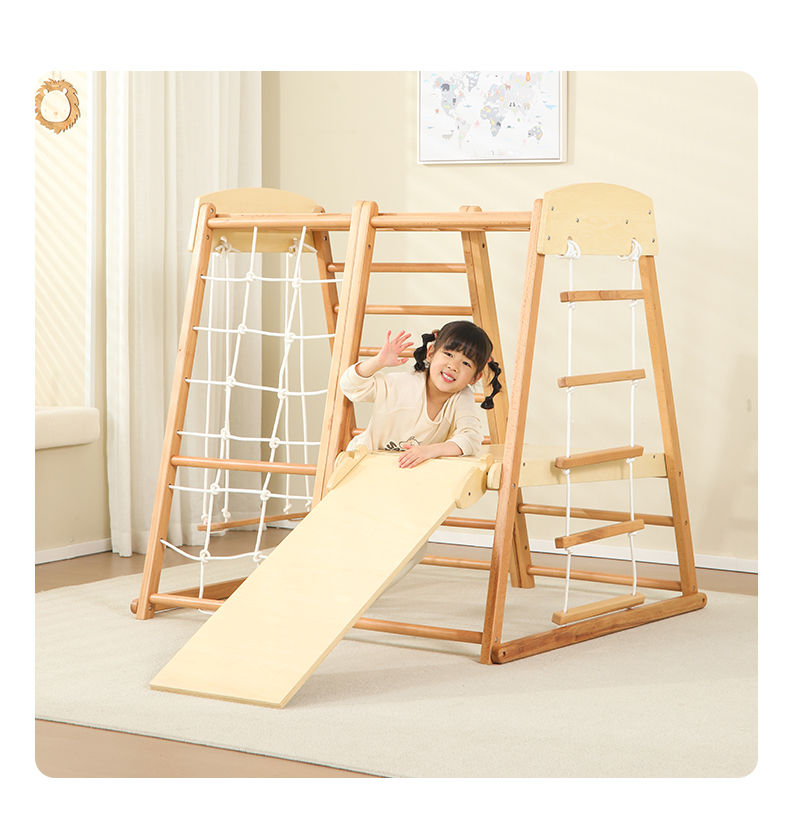 어린이 실내외 몬테소리 클라이밍 짐 7 in 1 어린이 - Kids Outdoor Wooden Climbing Frame 리뷰 및 가격