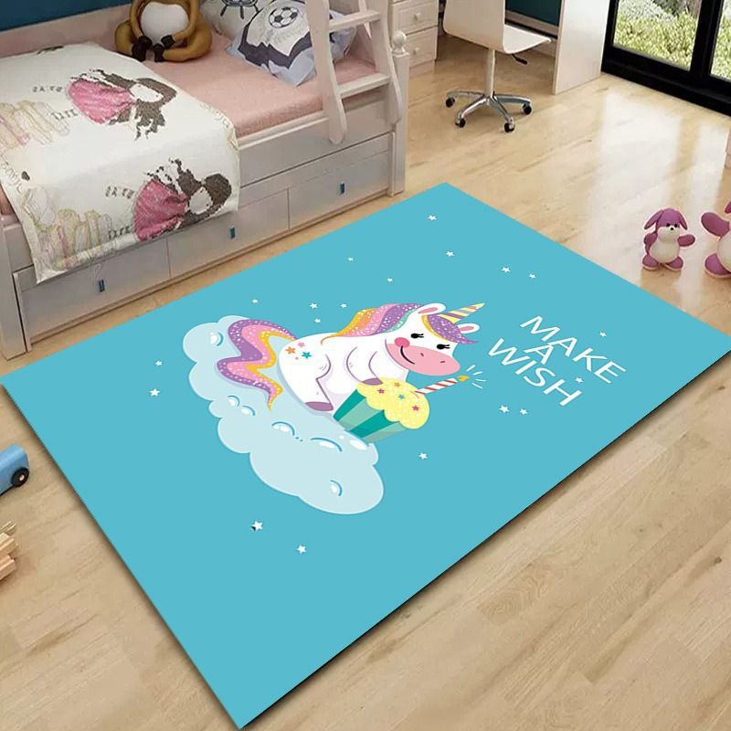 VIKAMA 귀여운 토끼 무늬 아동용 러그, 분홍색,  - Kids Outdoor Area 리뷰 및 가격