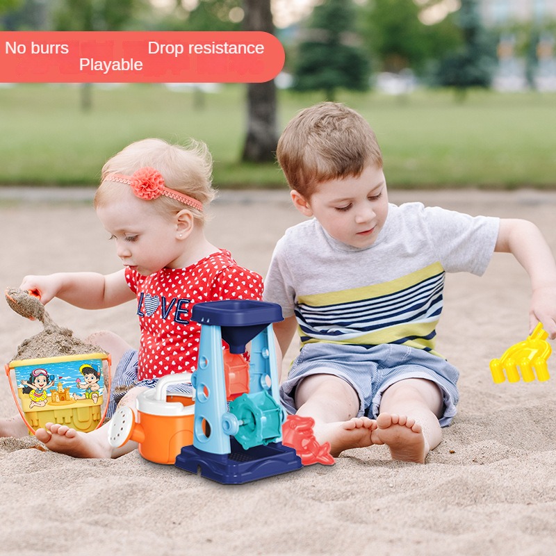 해변 모래 놀이 도구 세트 모래 양동이 체망 깔때기 모 - Kids Outdoor Nature Toys 리뷰 및 가격