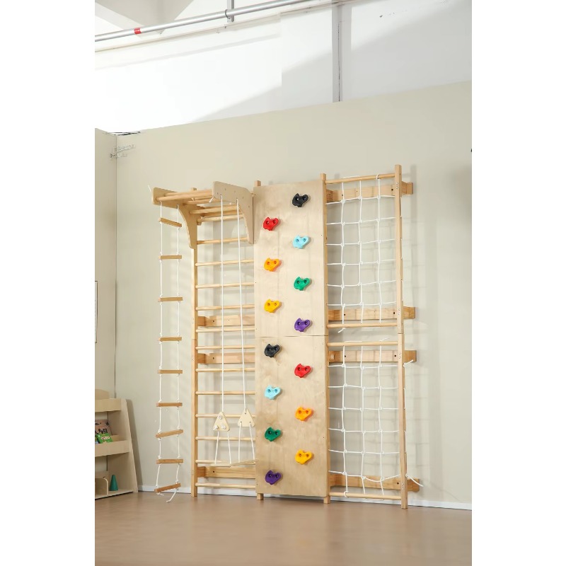 실내 몽키바 어린이용 나무 클라이밍 프레임 야외 원목  - Kids Outdoor Wooden Climbing Frame 리뷰 및 가격