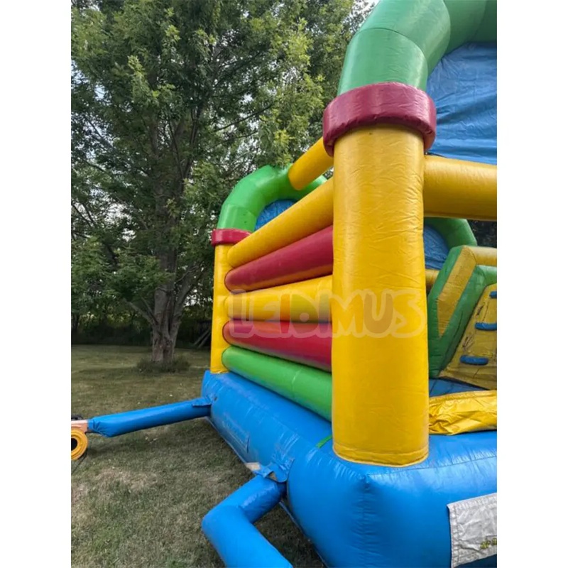 상업용 에어바운스 장애물 코스 슬라이드 포함 어린이용  - Kids Outdoor Jump House 리뷰 및 가격