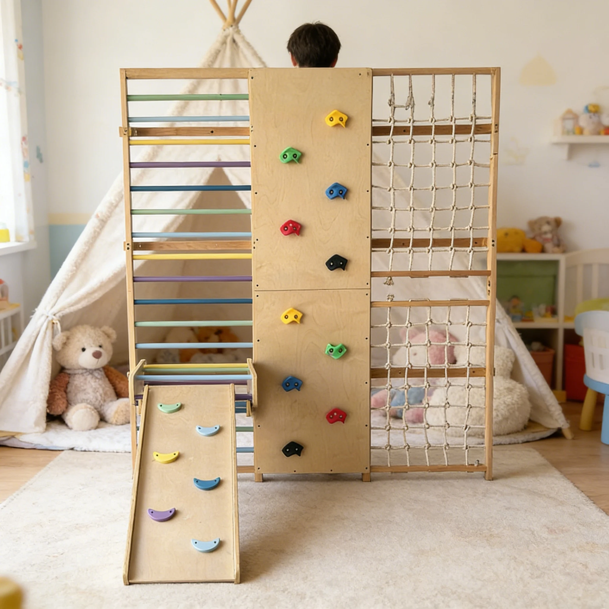 2026년형 전문가급 야외용 클라이밍 프레임 어린이용  - Kids Outdoor Wooden Climbing Frame 리뷰 및 가격