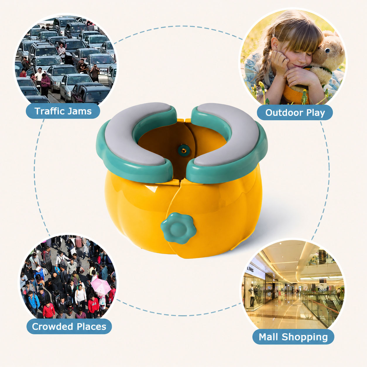 휴대용 접이식 유아 여행용 변기 훈련용 변기 시트 어린 - Kids Outdoor Foldable Chair 리뷰 및 가격