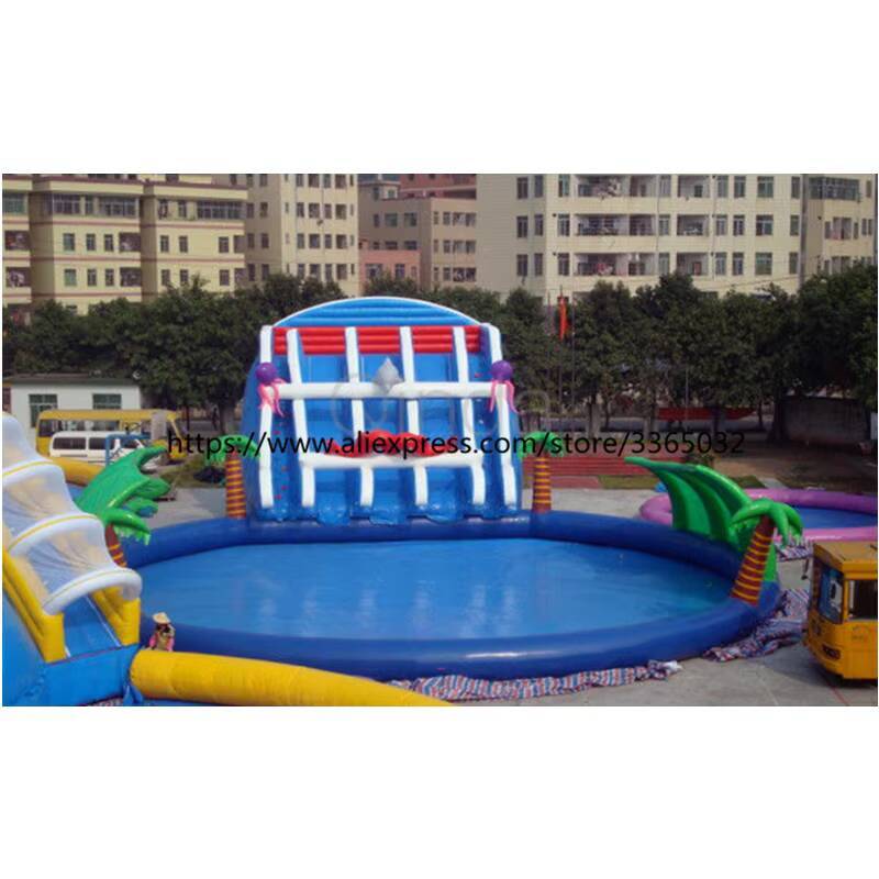 야외 대형 고래 모양 에어바운스 워터파크 (어린이용 수 - Kids Outdoor Water Park 리뷰 및 가격