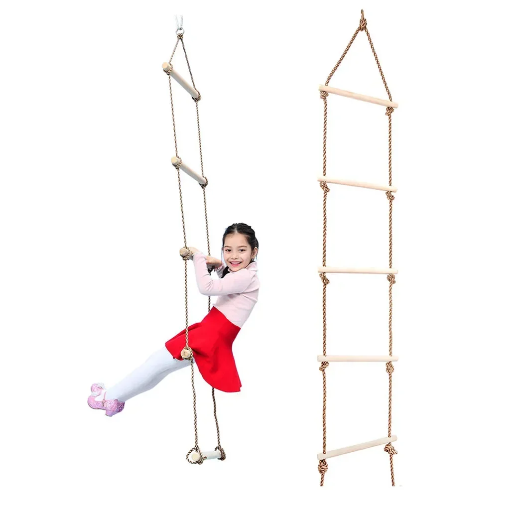 어린이용 나무 로프 사다리 그네 실내외 놀이 장난감 놀 - Kids Outdoor Climbing Structure 리뷰 및 가격