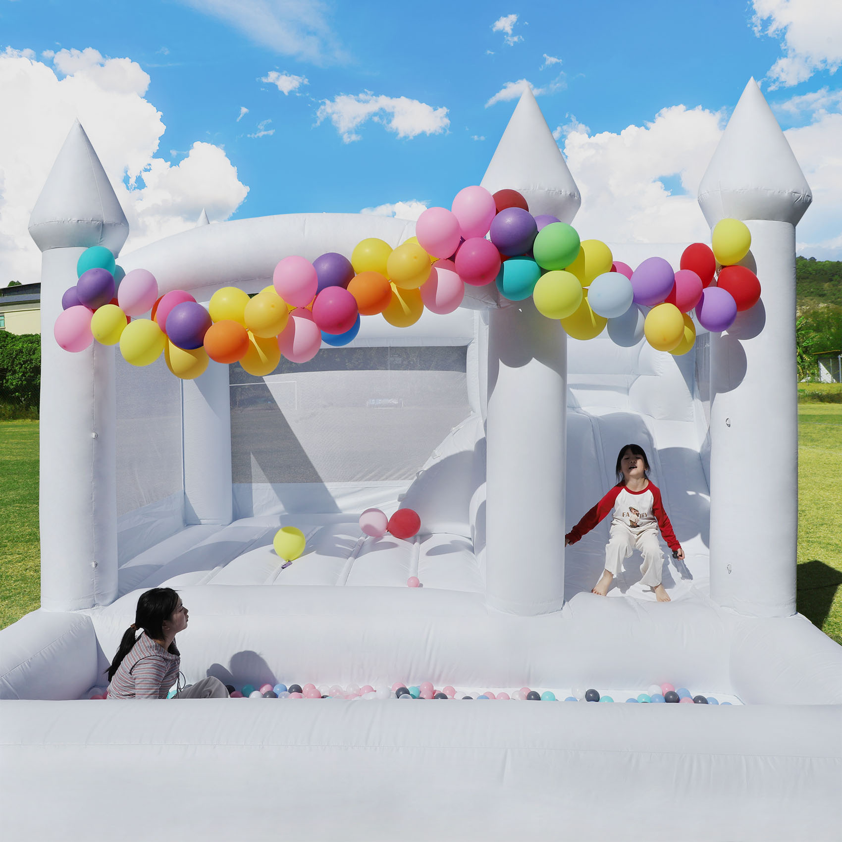 바운시 캐슬, 바운스 하우스, 점핑 캐슬, 야외 에어  - Kids Outdoor Jump House 리뷰 및 가격
