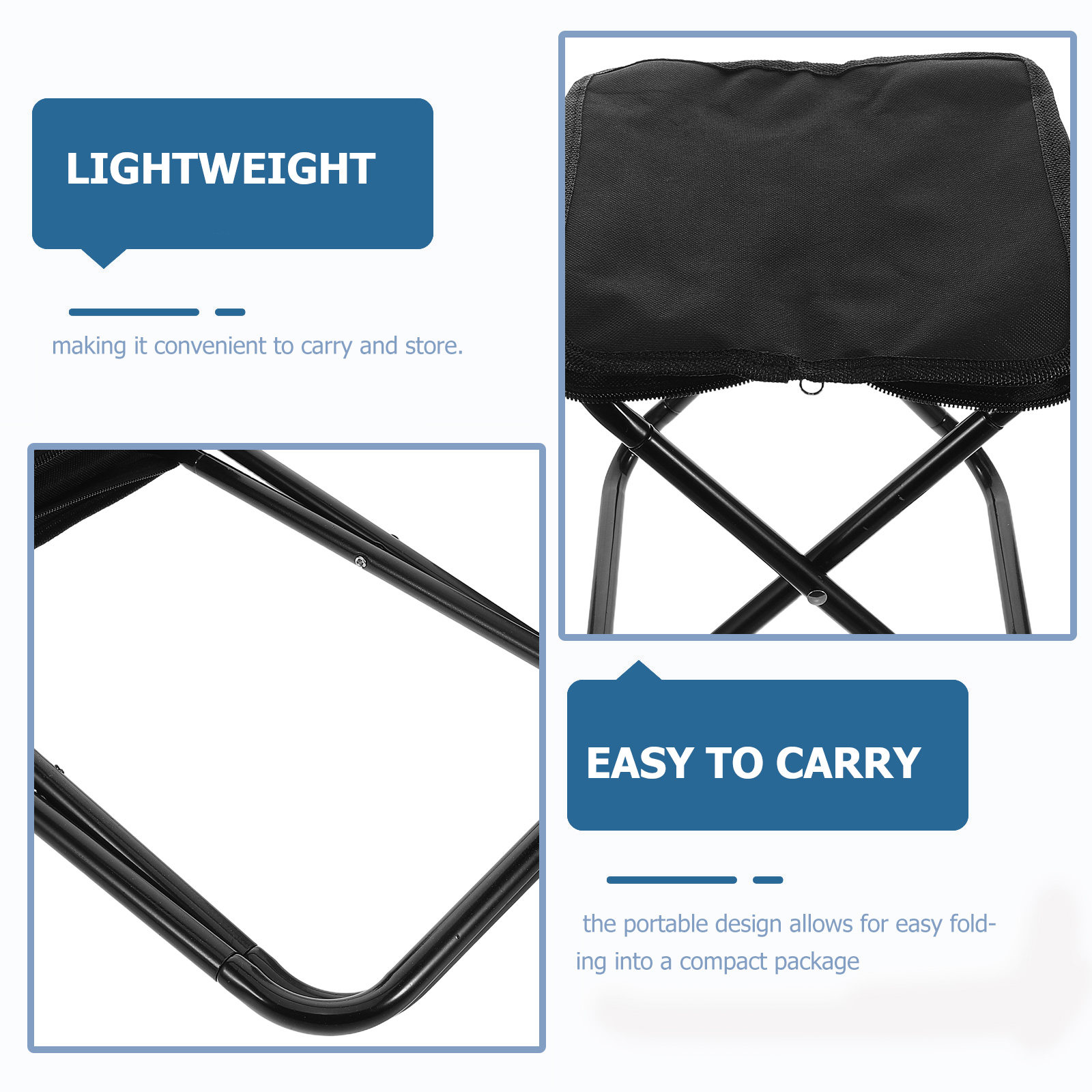 휴대용 경량 접이식 미니 스툴 의자, 접이식 캠핑 의자 - Kids Outdoor Foldable Chair 리뷰 및 가격