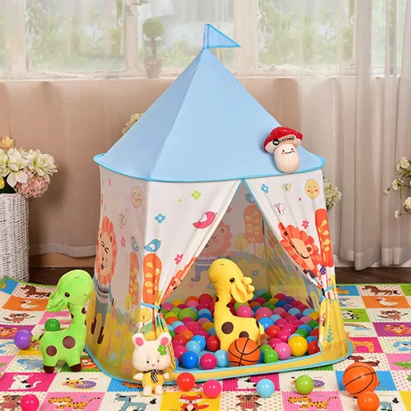 휴대용 어린이 놀이 텐트, 실내외 오션볼 풀, 접이식  - Kids Outdoor Cubby House 리뷰 및 가격