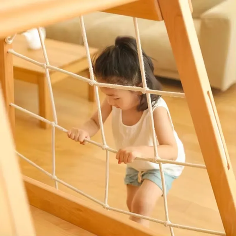 어린이용 몬테소리 스타일의 나무로 만든 유아용 실내외  - Kids Outdoor Wooden Climbing Frame 리뷰 및 가격