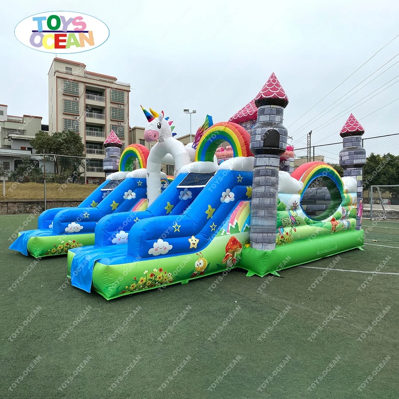 맞춤형 대형 야외 놀이터 어린이용 에어바운스 점핑캐슬  - Kids Outdoor Jump House 리뷰 및 가격