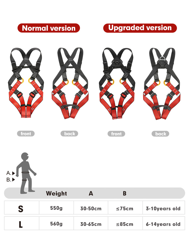신다 어린이 전신 하네스 실내외 암벽 등반 확장 보호  - Kids Outdoor Climbing Structure 리뷰 및 가격