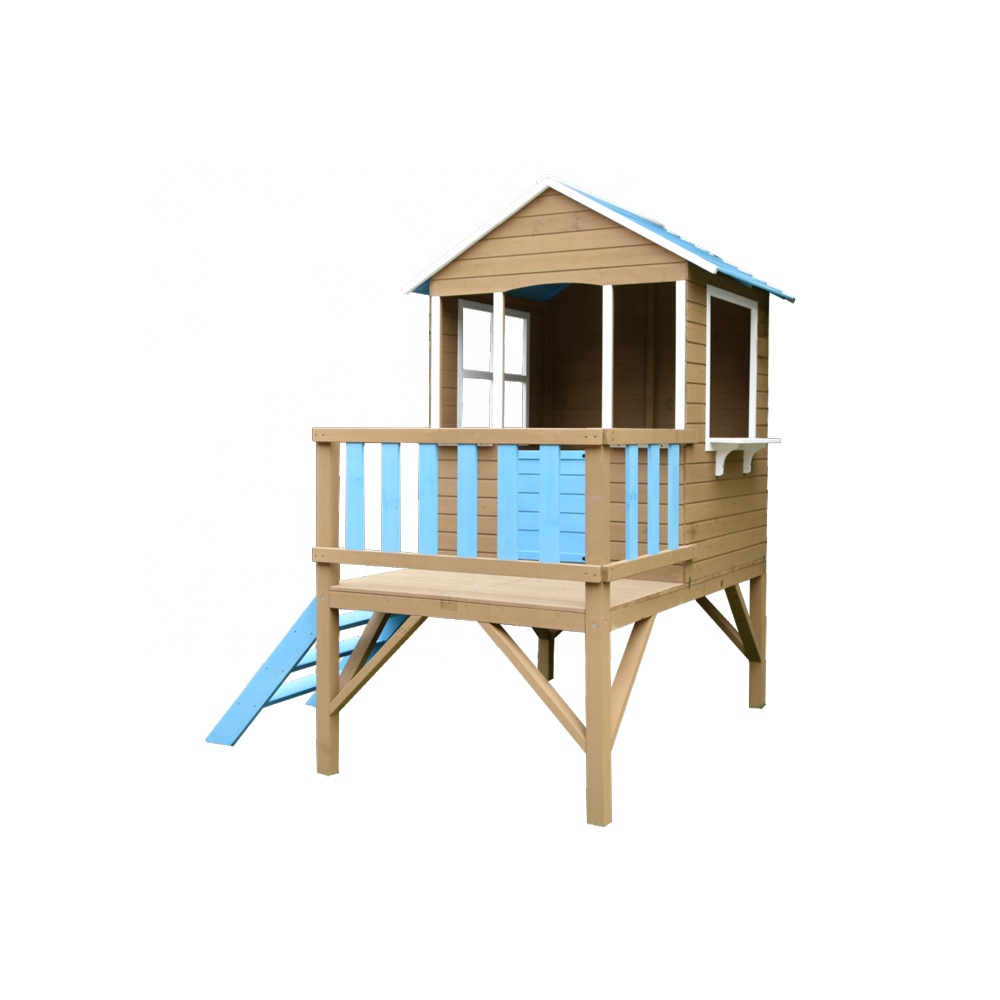 야외용 방수 목재 어린이 놀이집 (도매용) - Kids Outdoor Cubby House 리뷰 및 가격