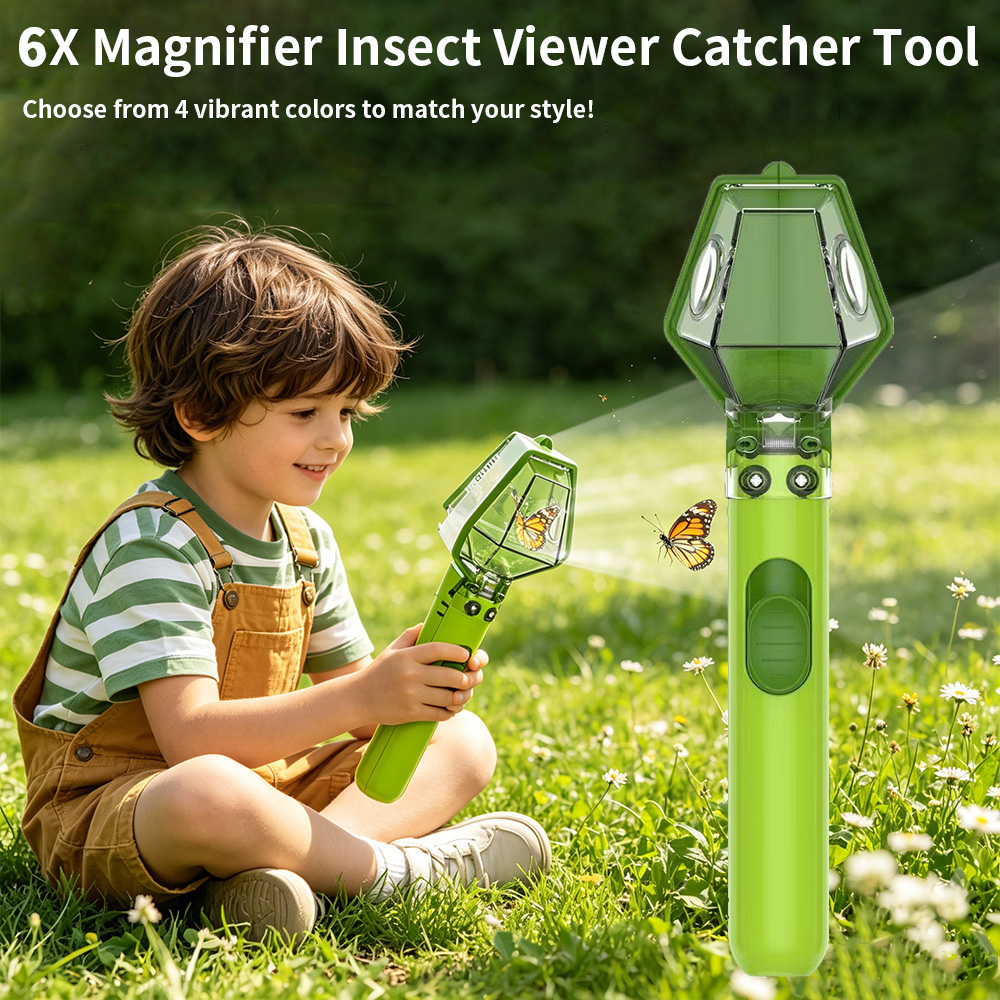 6배율 돋보기 어린이 곤충 채집기, 선명한 시야를 제공 - Kids Outdoor Nature Toys 리뷰 및 가격