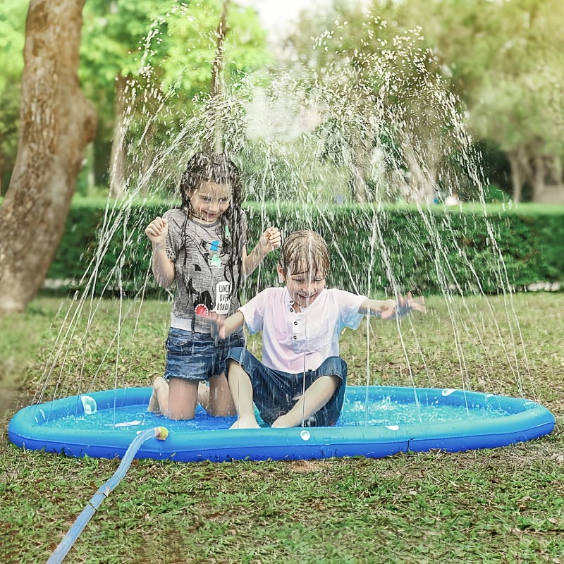 어린이 놀이 스프레이 매트 100cm 해변 풍선 물 스 - Kids Outdoor Clubhouse 리뷰 및 가격