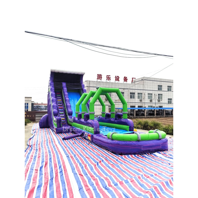 대형 PVC 풍선 워터 슬라이드 어린이 야외 트램펄린  - Kids Outdoor Water Park 리뷰 및 가격